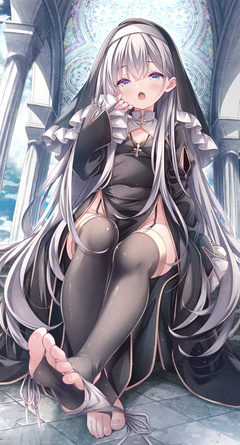 なにかに気づいたしすたーちゃん。