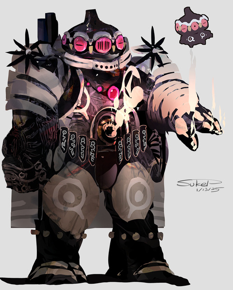 ネンドールモチーフの騎士