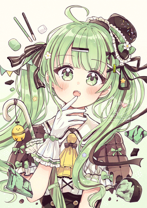 チョコミントちゃん【C107新刊】