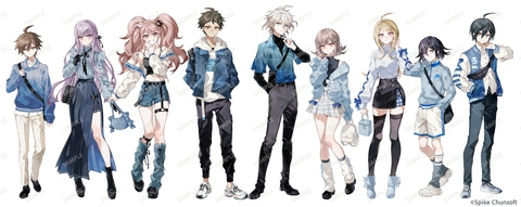 ダンガンロンパシリーズ×ローソンオリジナルグッズ