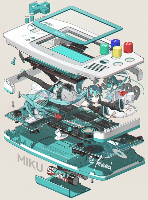 买游戏机送miku