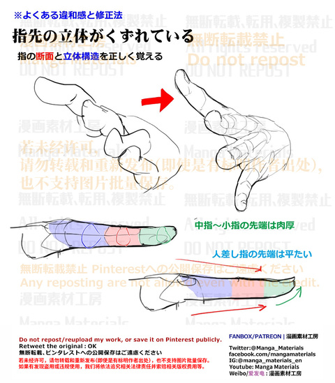 個人メモ：指先の違和感