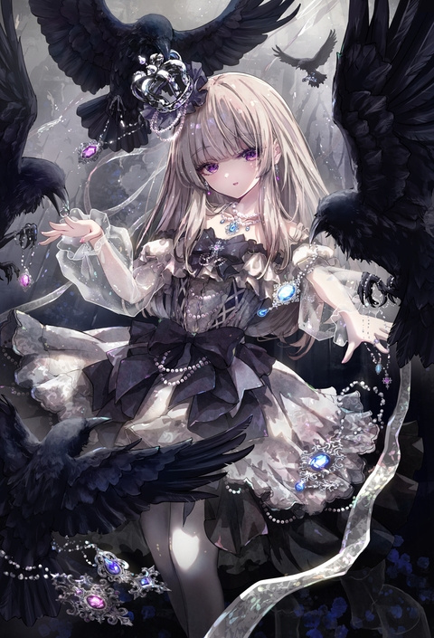 カラス達のプレゼント