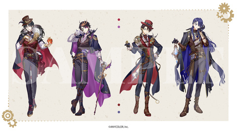 「にじさんじ×アニメイトカフェ」