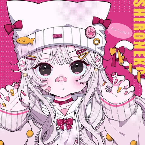 カワイイを自覚してる白黒にゃんこ