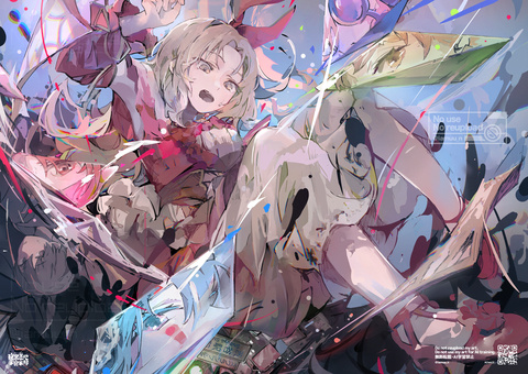 KV絵　PROJECT ZIRCON -渋谷に現れし謎の4大国-