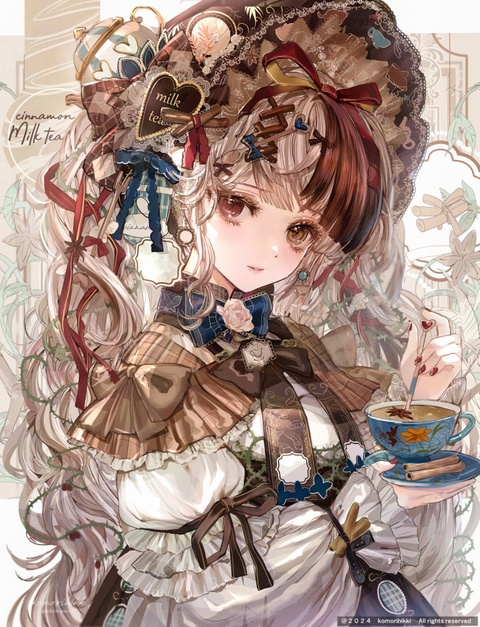 【5年間の進化録】紅茶の妖精イラスト ビフォーアフター動画公開🌸