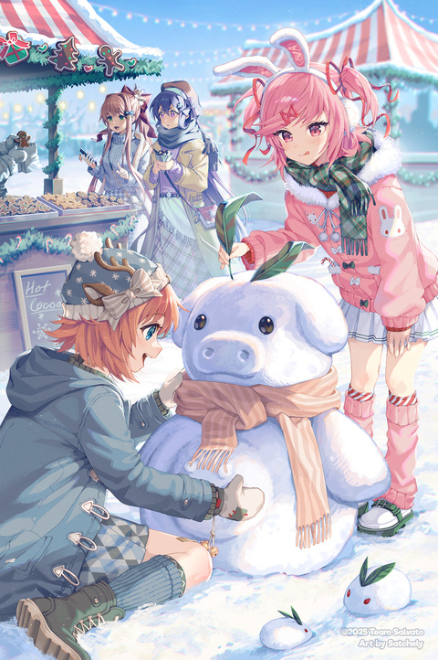 Official DDLC 2025 Winter Illust