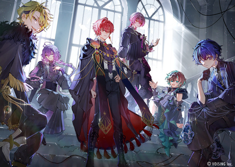 BLACK FLAPさんデビュー記念イラスト