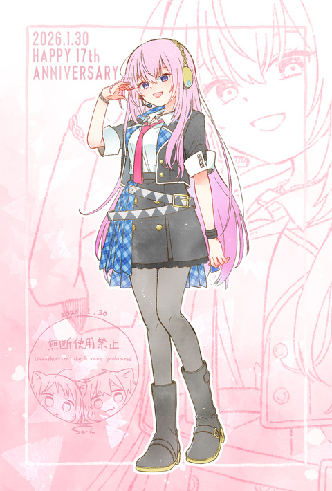 初心にかえって初期衣装を描いてみた⑩